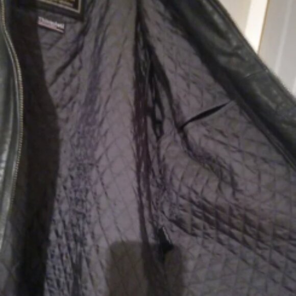 Men's Leather Coat - Picture 5 of 7